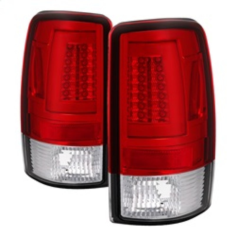 Spyder 5084163 fits Chevy 00-06 Suburban 1500/2500 V2 Light Bar LED Tail Lights