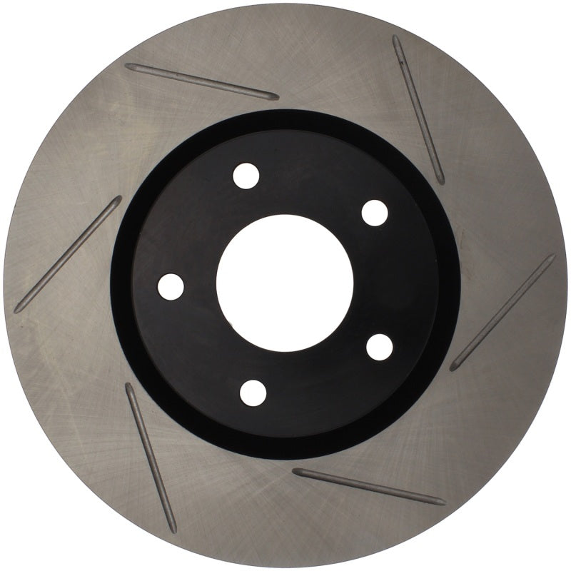 Stoptech 126.42074SR Power Slot 03-05 350Z / 03-04 G35 / 03-05 G35X SportStop Slotted Front Right Rotor