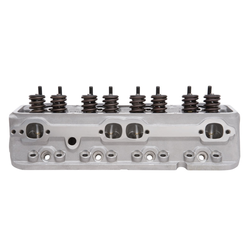 Edelbrock 79895 Cylinder Head fits SBC E-Cnc 185 64cc Straight Plug for Hydraulic Roller Cam Complete