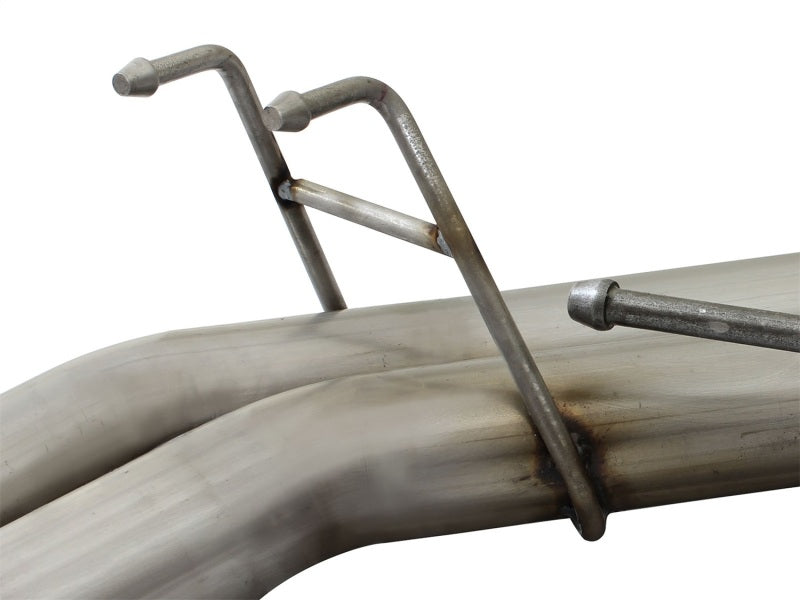 AFE 49-43071-B Series Exhaust SS Front Side Exit CB w/ Black Tips 10-14 fits Fo