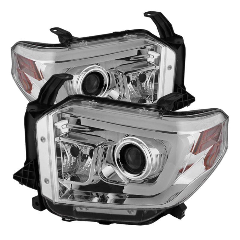Spyder 5080141 fits Toyota 14-20 Tundra 2016 Projector Headlights Light Bar DRL