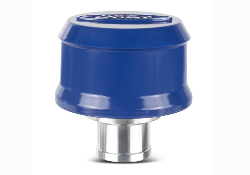 Ford Racing 302-436 racing Slant Edge Breather - Blue