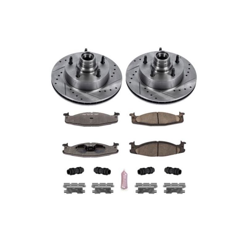 PowerStop K1831-36 94-01 fits Ford E-150 Front Z36 Truck & Tow Brake Kit