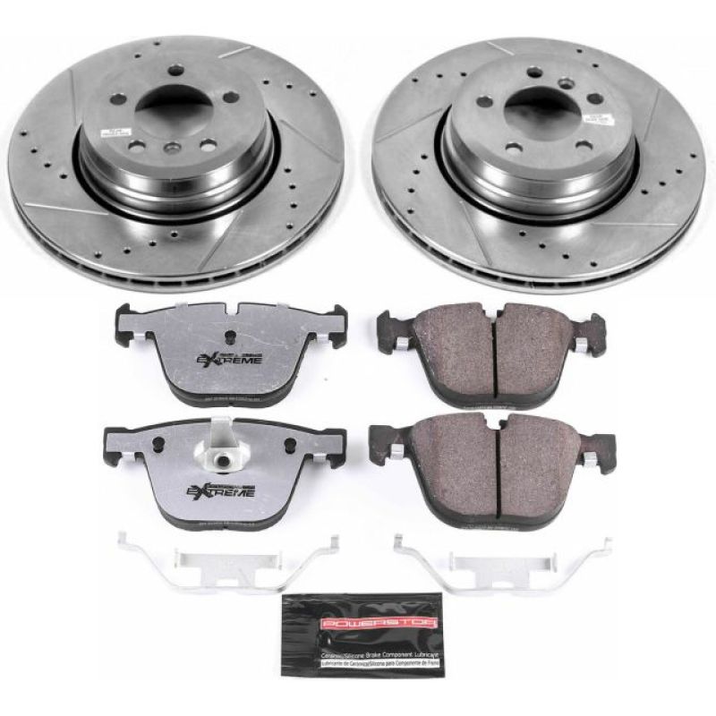 PowerStop K5283-26 06-08 fits BMW 750i Rear Z26 Street Warrior Brake Kit
