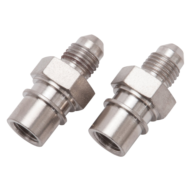 Russell 641421 Performance -4 AN Metric Adapter Fitting (2 pcs.) (Inverted Flair)