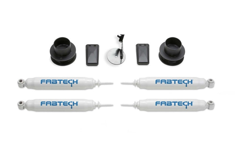 Fabtech K3191 fits Ram 19-22 2500 4WD 2.5in Coil Spcr Kit w/Perf Shks