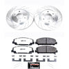 PowerStop K5821-36 12-15 fits Nissan Armada Front Z36 Truck & Tow Brake Kit
