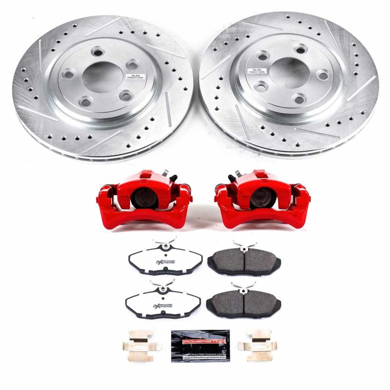 PowerStop fits Ford Thunderbird Rear Z26 Street Warrior Brake Kit w/Calipers