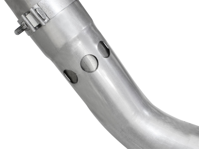 AFE 49-03065-B Exhaust 4in DPF-Back Al Steel 11-14 fits Ford Diesel Trucks V8-6