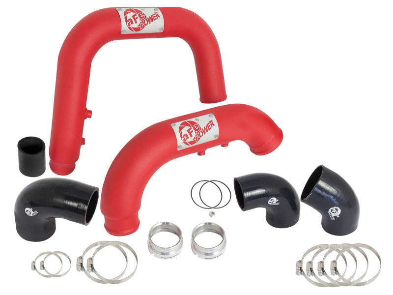 AFE 46-20264-R unner Red Intercooler Tubes Combo 2016 fits GM Colorado/fits Can