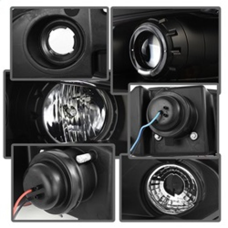 Spyder 5011473 fits Mitsubishi 97-99 Eclipse Projector Headlights LED Halo Blac