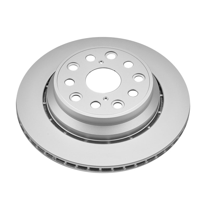 PowerStop JBR1350EVC fits Lexus LS460 Rear Evolution Geo 07-17met Coated Rotor