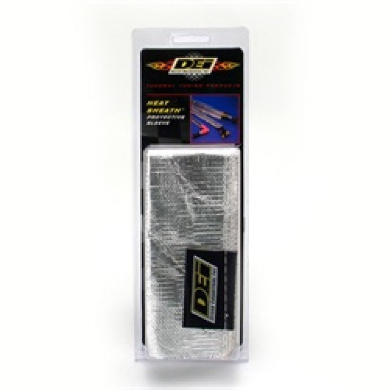 DEI 10404 Heat Sheath 1-1/4in I.D. x 3ft - Aluminized Sleeving - Sewn Edge