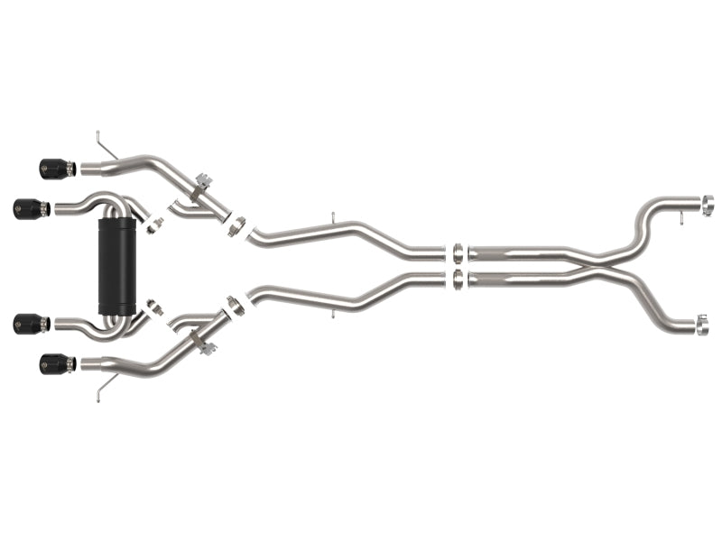 AFE 49-36351-B rce XP Exhausts Cat-Back SS 21 fits BMW M2 Competition L6-3.0L w