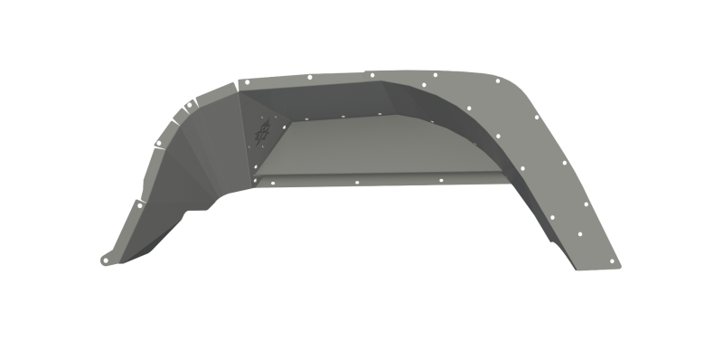 Road Armor 520LFR0Z 2020 fits Jeep Gladiator JT Stealth Rear Fender Liner Body Armor - Raw