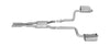 Gibson 617007 fits Dodge 11-15 Challenger SXT 3.6L 2.5in Cat-Back Dual Exhaust