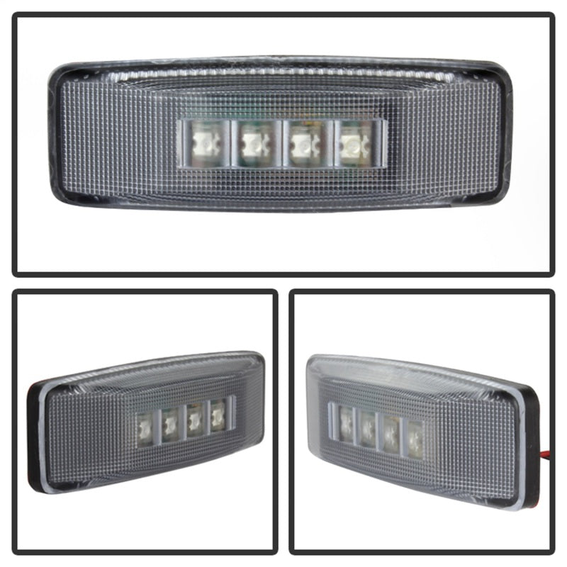 9924699 Xtune fits Dodge 94-02 Ram Dually 2 Red LED+2 Amber LED Fender Lights