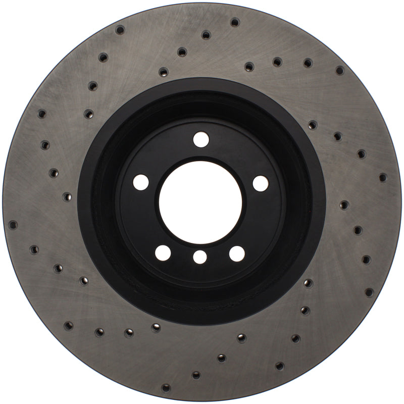 Stoptech 128.34093L 07-10 BMW 335i Cross Drilled Left Front Rotor