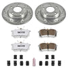 PowerStop K940 26 01 fits Audi Allroad Quattro Rear Z26 Street Warrior Brake Kit