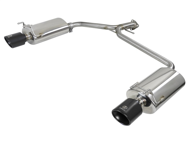 AFE 49-36604-B 2.25-1.75in 304 SS Axle-Back Exhaust w/ Black Tips 13-17 fits H