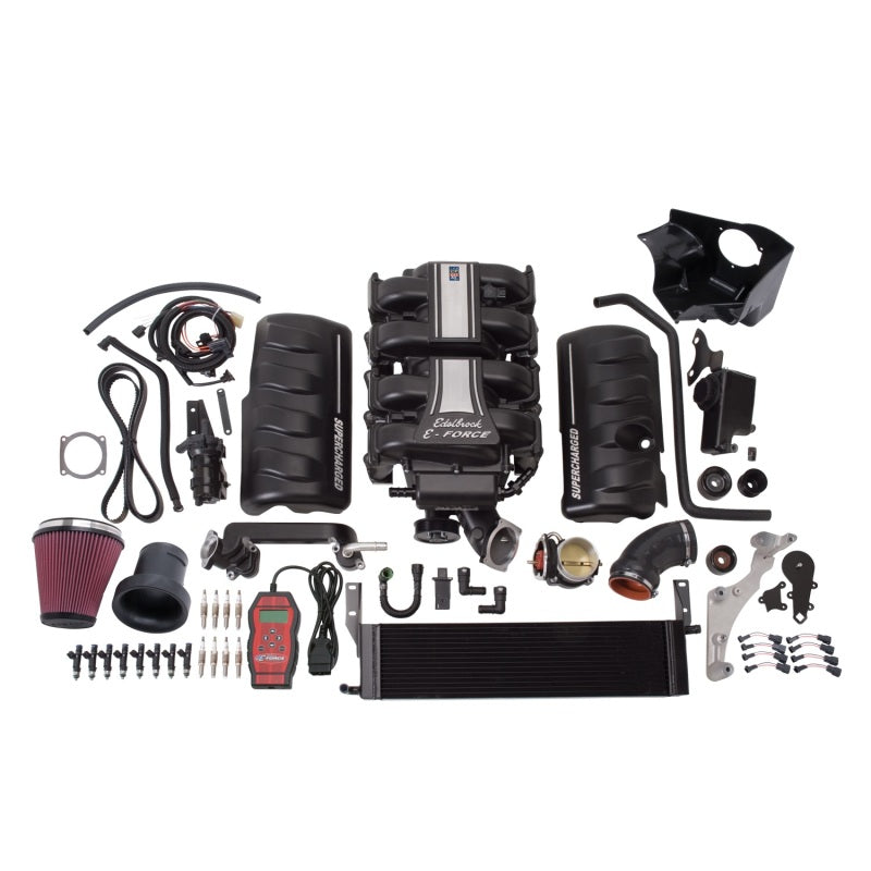 Edelbrock 15856 Supercharger Stage 2 - Track Kit 2005-2009 fits Ford Mustang 4 6L 3V w/ Tuner