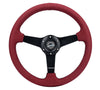 NRG RST-037MB-BUA RST-037MB-BUA Sport Wheel 3 Solid Spokes - 1.5in Deep -