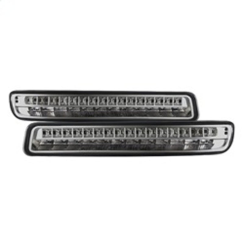 xTune 9029318 99-06 fits GMC Sierra (Excl Denali) Full LED Bumper Lights - Chro