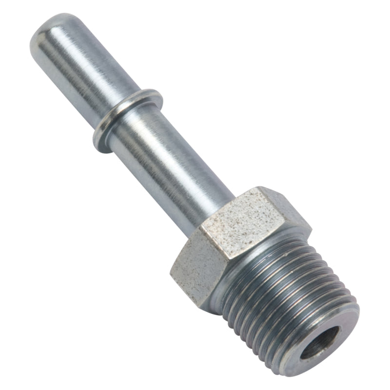 Russell 640690 Performance EFI Adapter Fitting 3/8 NPT MALE TO 3/8in SAE Quick Disc Male Zinc