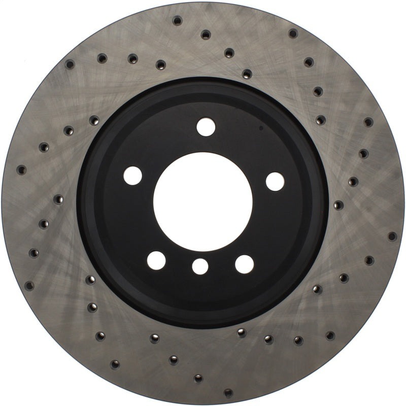 Stoptech 128.34093CL 07-13 BMW 3 Series Cryo Drilled Sport Left Front Rotor