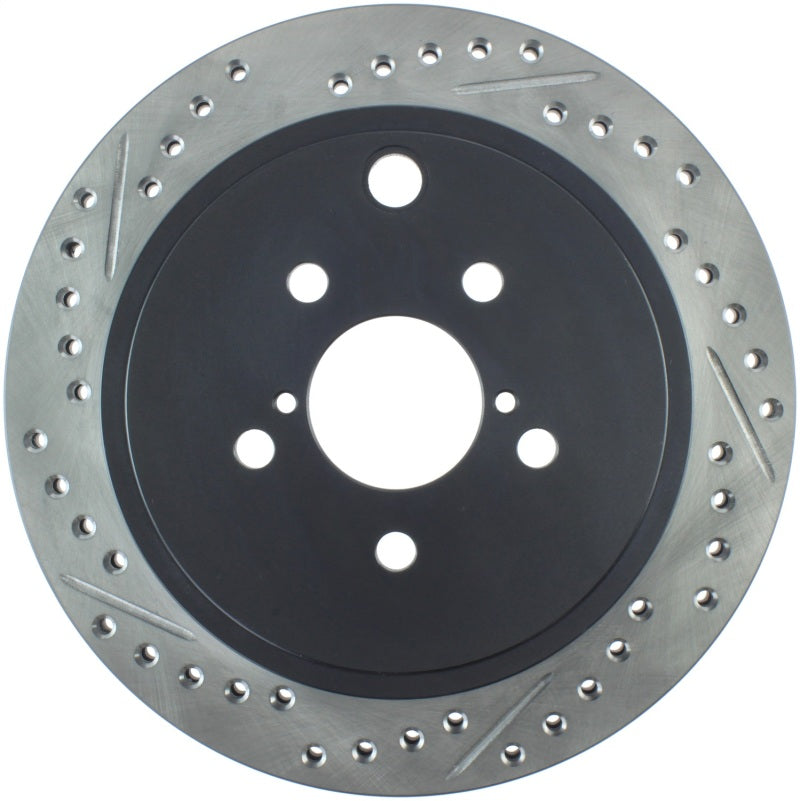Stoptech 127.47031R Slotted & Drilled Sport Brake Rotor