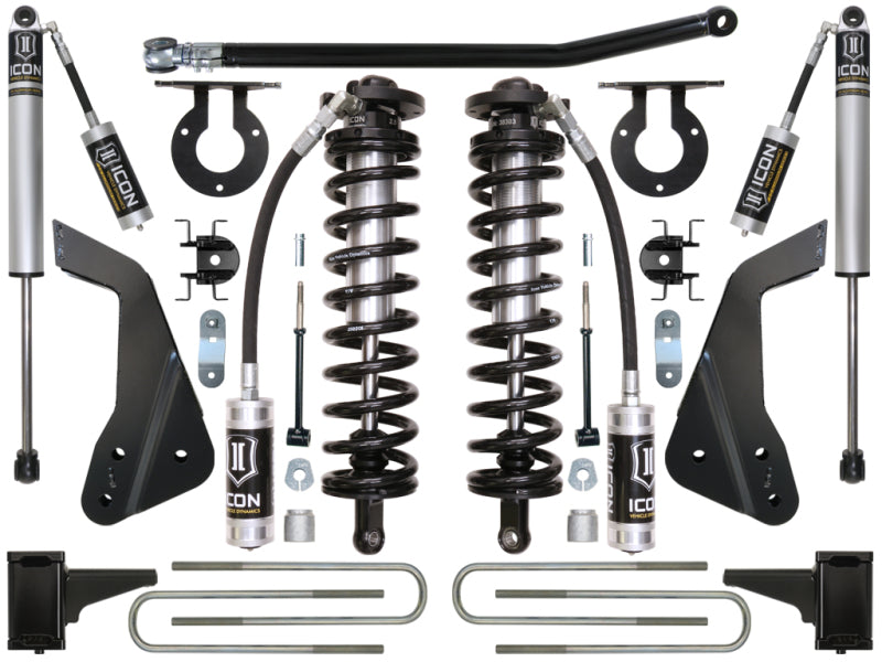 ICON K63111 fits Ford 05-07 F-250/F-350 4-5.5in Stage 1 Coilover Conversion System