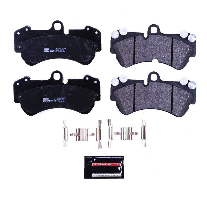 PowerStop fits Volkswagen 04-07 Touareg Euro-Stop ECE-R90 Front Brake Pads