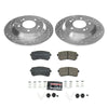 PowerStop K8307 fits Hyundai 18-19 Kona Rear Z23 Evolution Sport Brake Kit