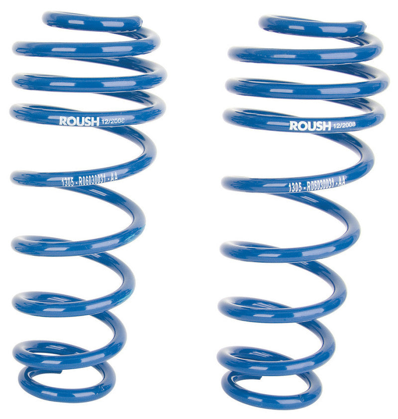 Roush 401295 2014 fits Ford 05-20 Mustang Stage 2/3 Rear Coil Springs (For Use w/ 401296)