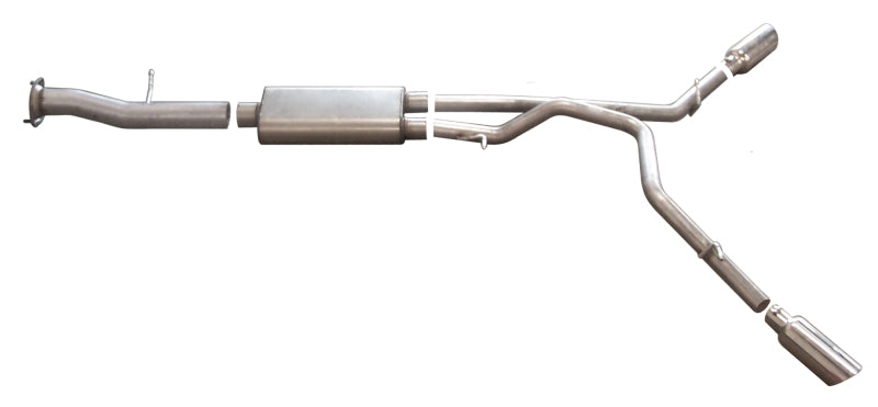 Gibson 612601 2007 fits Hummer H2 Base 6.0L 2.25in Cat-Back Dual Extreme Exhaus
