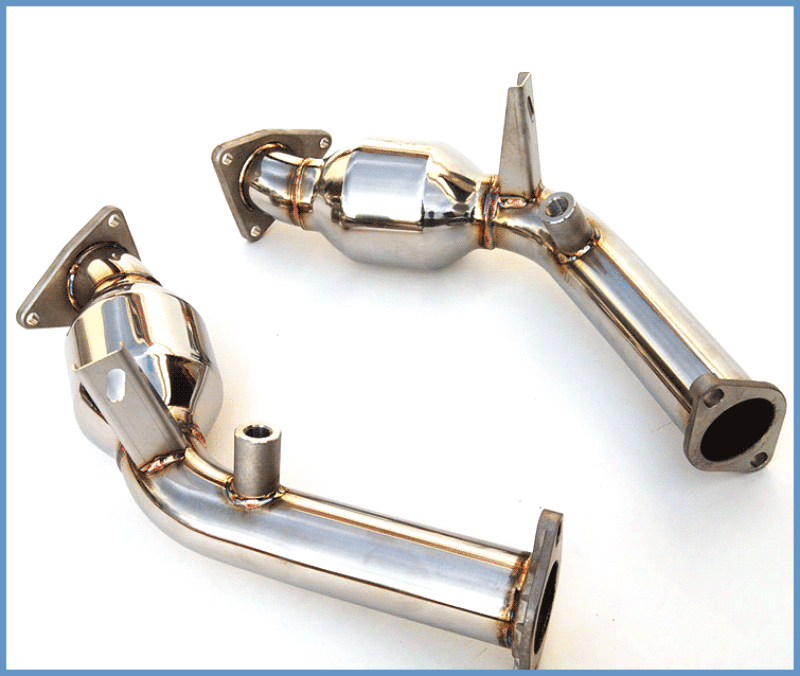 Invidia HS09N7ZTPCB 09+ Nissan 370Z / fits Infiniti G37 60mm High Flow Cat w/ Br