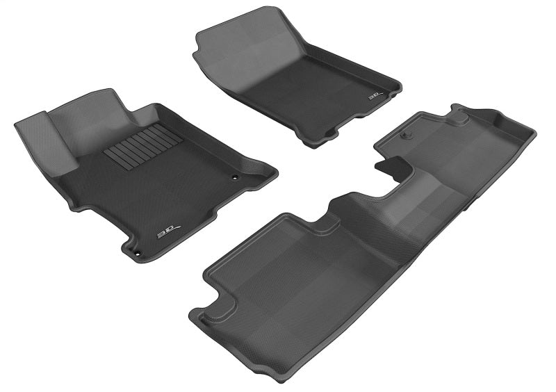 3D MAXpider L1HD04901509 2022-2023 fits Honda HR-V 1st Row Floormat - Black