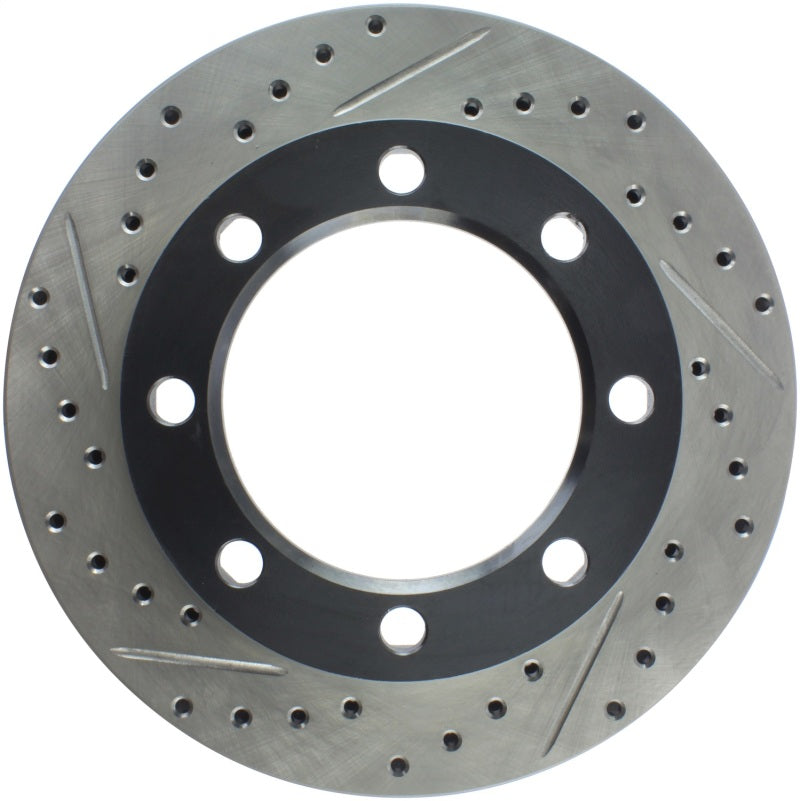 Stoptech 127.65012R Slotted & Drilled Sport Brake Rotor