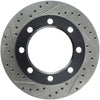 Stoptech 127.65012R Slotted & Drilled Sport Brake Rotor