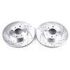 PowerStop fits Infiniti 99-02 G20 Front Evolution Drilled & Slotted Rotors -