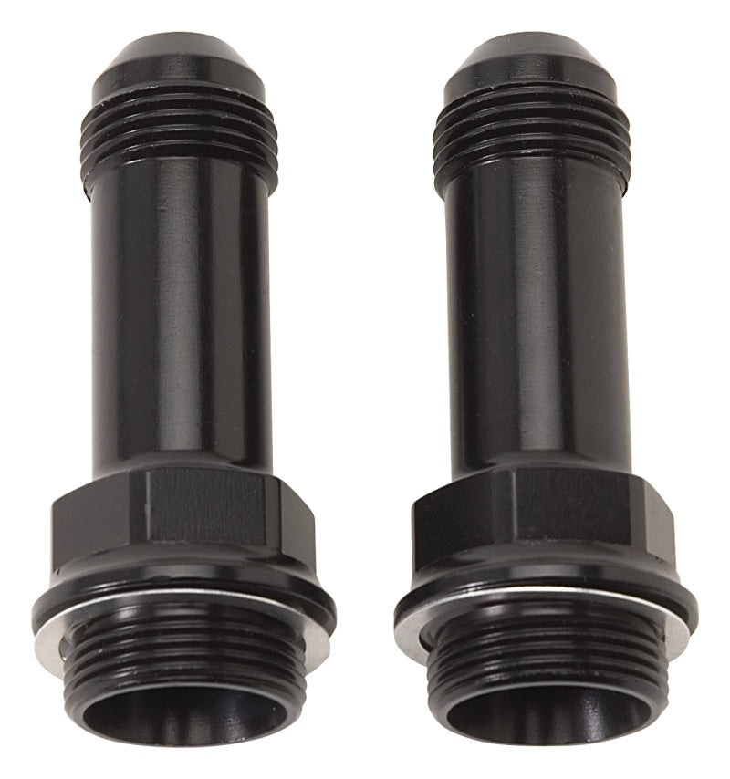 Russell 640363 Performance 7/8in -20 x -6 AN Male Flare Extended (2 pcs.) (Black)
