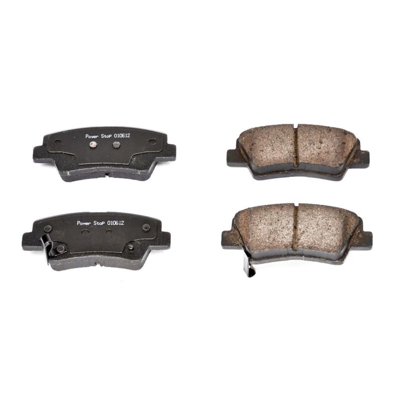 PowerStop 16 1313 12 fits Hyundai Accent Rear Z16 Evolution Ceramic Brake Pads