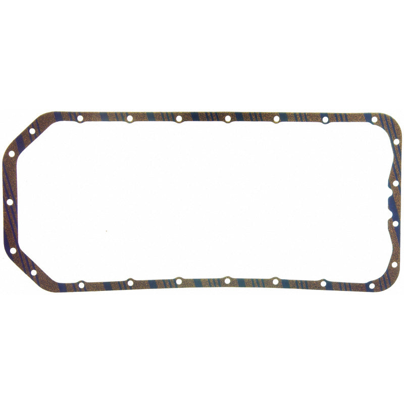 Fel-Pro OS34203C OS 34203 C Engine Oil Pan Gasket Set 23 Bolt Hole One Piece Gasket