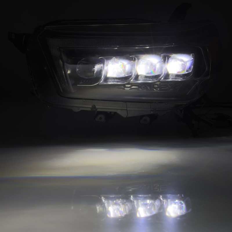 AlphaRex 880759 fits Toyota 10-13 4Runner NOVA LED Projector Headlights Plank S