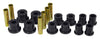 Prothane 6-1018-BL fits Ford 89-95 Ranger Spring & Shackle Bushings - Black