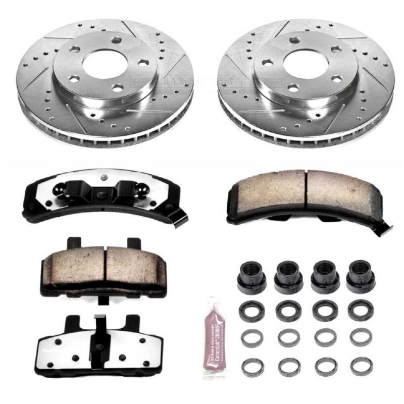 PowerStop K3132 fits Cadillac Commercial Chassis Front Z36 Truck & Tow Brake Kit