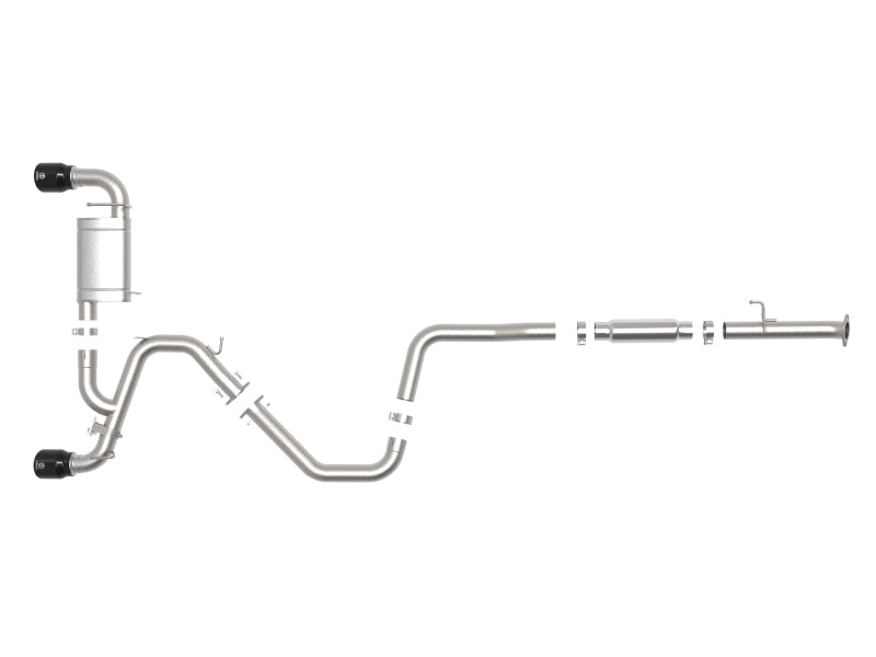 AFE 49-37008-B Cat Back Exhaust - 19-20 fits Hyundai Veloster N L4-2.0L (t)
