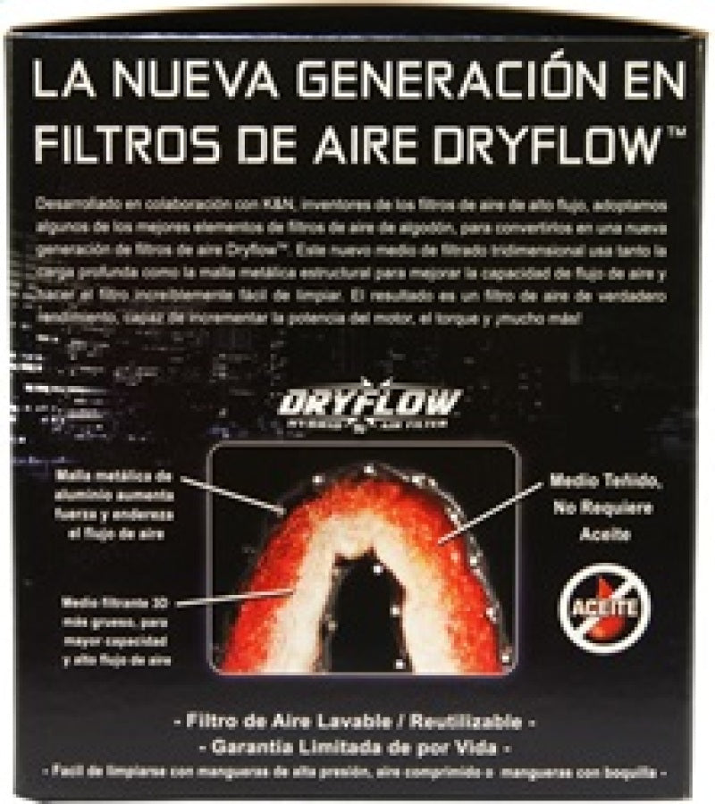 AEM 21-2011DK DryFlow Conical Air Filter 5.5in Base OD / 4.75in Top OD / 5in He