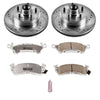 PowerStop K2936 26 91 fits Buick Roadmaster Front Z26 Street Warrior Brake Kit