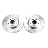 PowerStop fits Honda Accord Front Evolution Drilled & Slotted Rotors - Pair